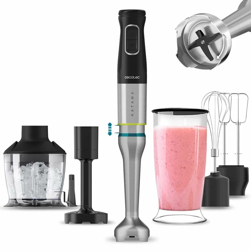Frullatore ad immersione Cecotec Katana 15 Smash B Nero 1500 W