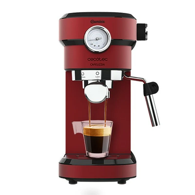 Macchina da caffè espresso manuale Cecotec Cafelizzia 790 Shiny Pro 1,2 L 20 bar 1350W Rossa 1,2 L