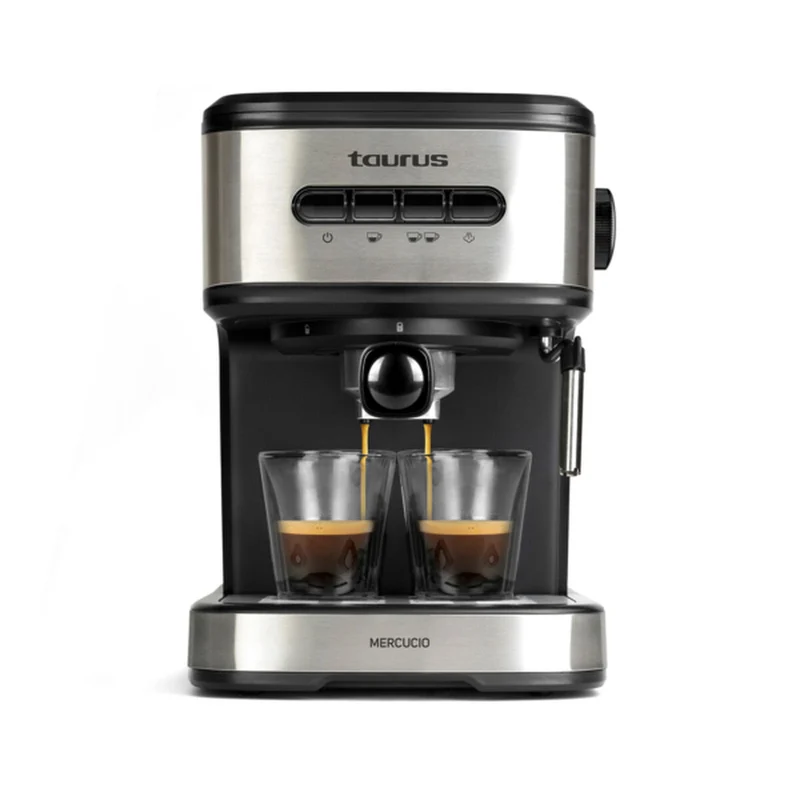 Macchina per caffè espresso Taurus MERCUCCIO 20B Acciaio 850 W 1,5 L