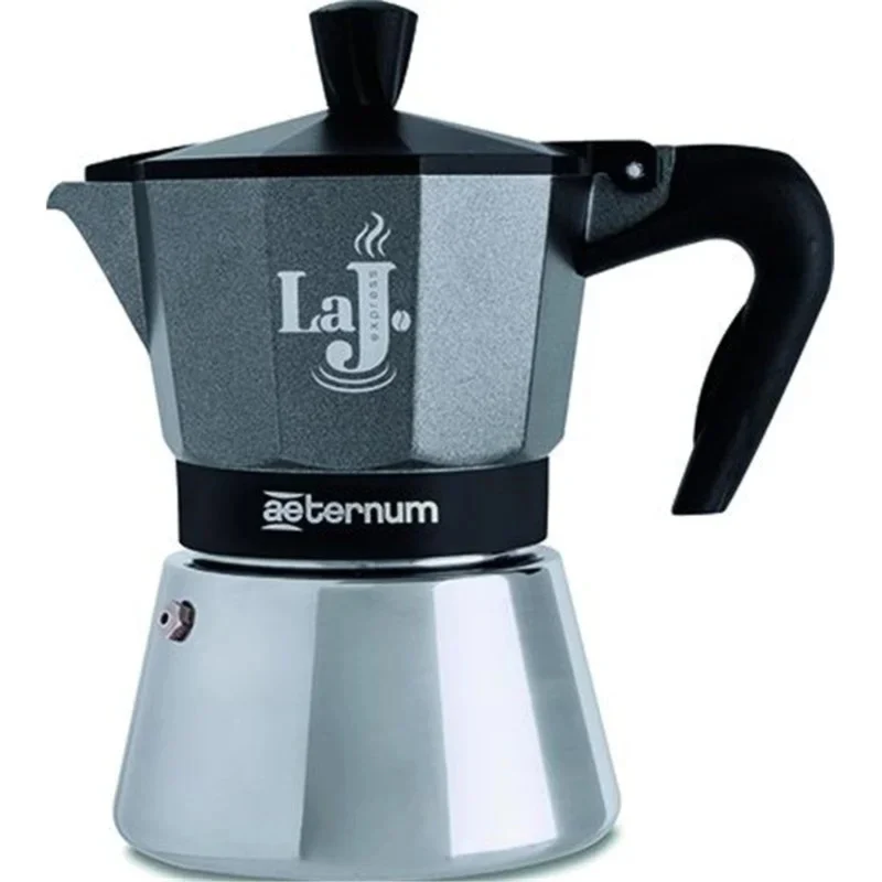 Aeternum Caffettiera La J 6 Tazze Piano Induzione