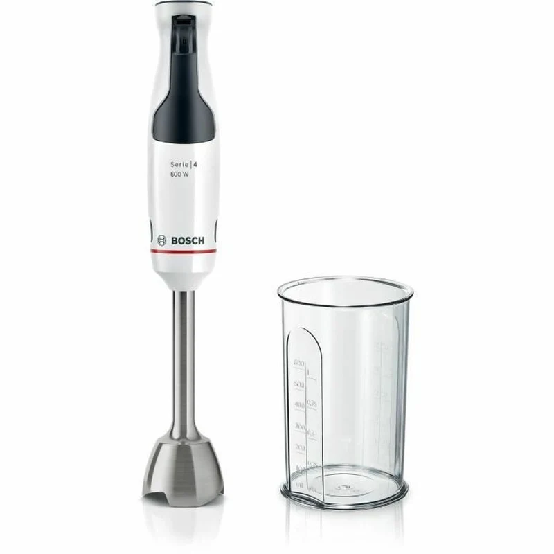 Frullatore ad immersione BOSCH MSM4W210 600 W Bianco Nero/Bianco