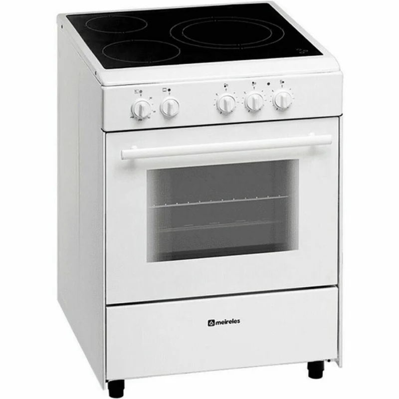 Forno Combinato e Piano Cottura in Vetroceramica Meireles E603W 60 x 60 cm Bianco