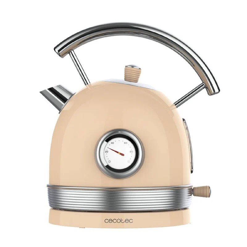 Bollitore Cecotec Thermosense 420 Vintage Beige Acciaio inox 2200 W 1,8 L