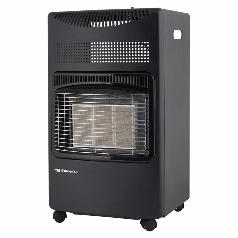 Stufa a Gas Orbegozo HCE 73 Nera 4200 W
