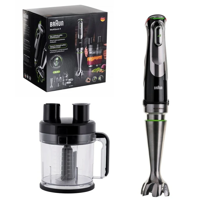 Frullatore a tazza Braun MQ9195XLI Nero 1200 W 500 ml