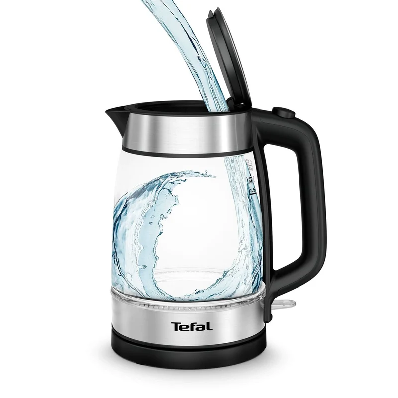 Bollitore Acqua e Teiera Elettrico Tefal KI7008 Silver Crystal 2200 W 1,7 L