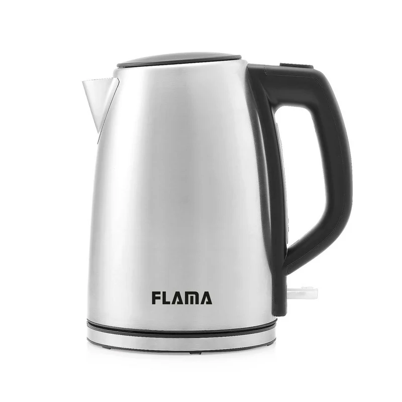 Bollitore Flama 736FL 2200W 1,7 L Nero Acciaio inox 2200 W 1,7 L