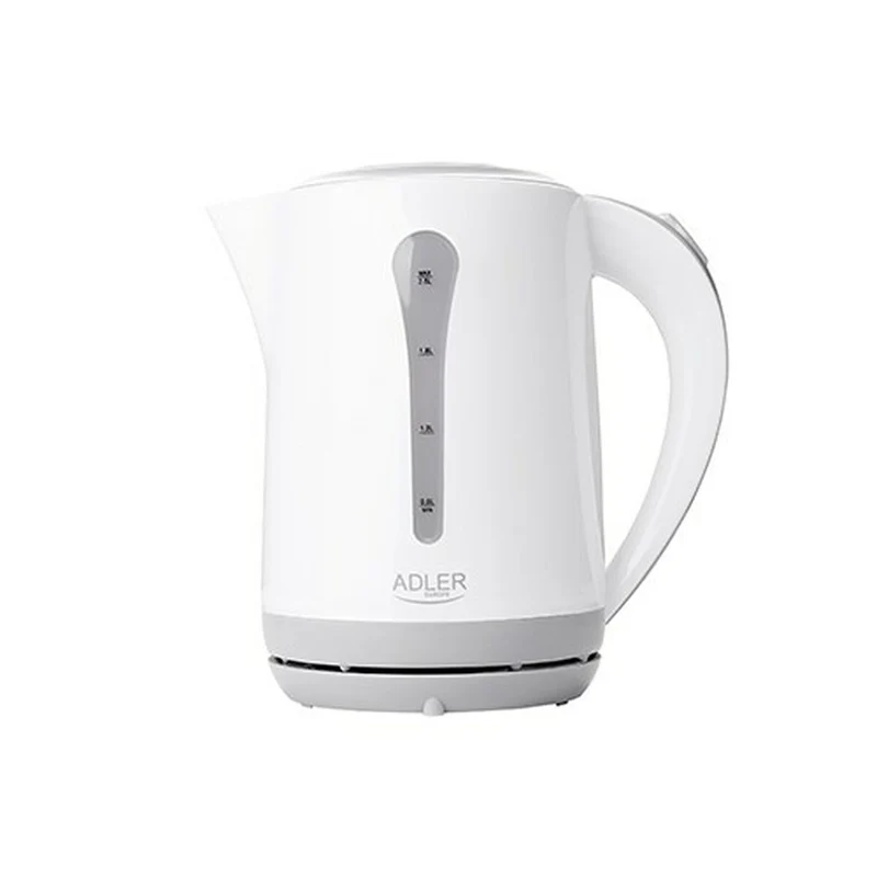 Bollitore Adler AD 1244 Plastica Bianca 2200 W 2,5 L