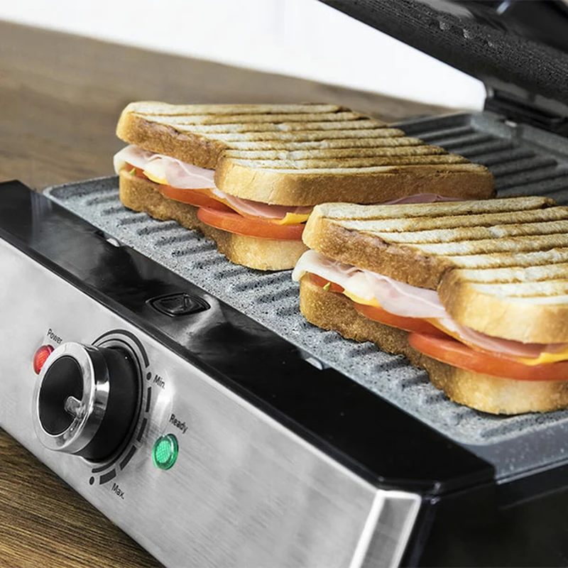 Griglia Cecotec Rock'nGrill Pro Argento 2000 W