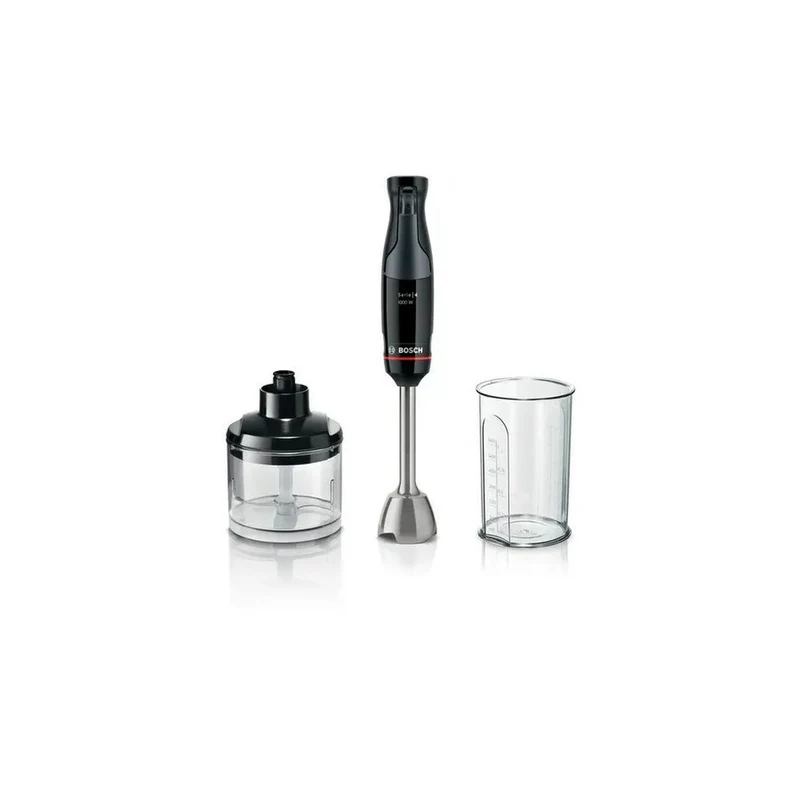 Frullatore ad immersione BOSCH MSM4B620 Nero Argento 1000 W