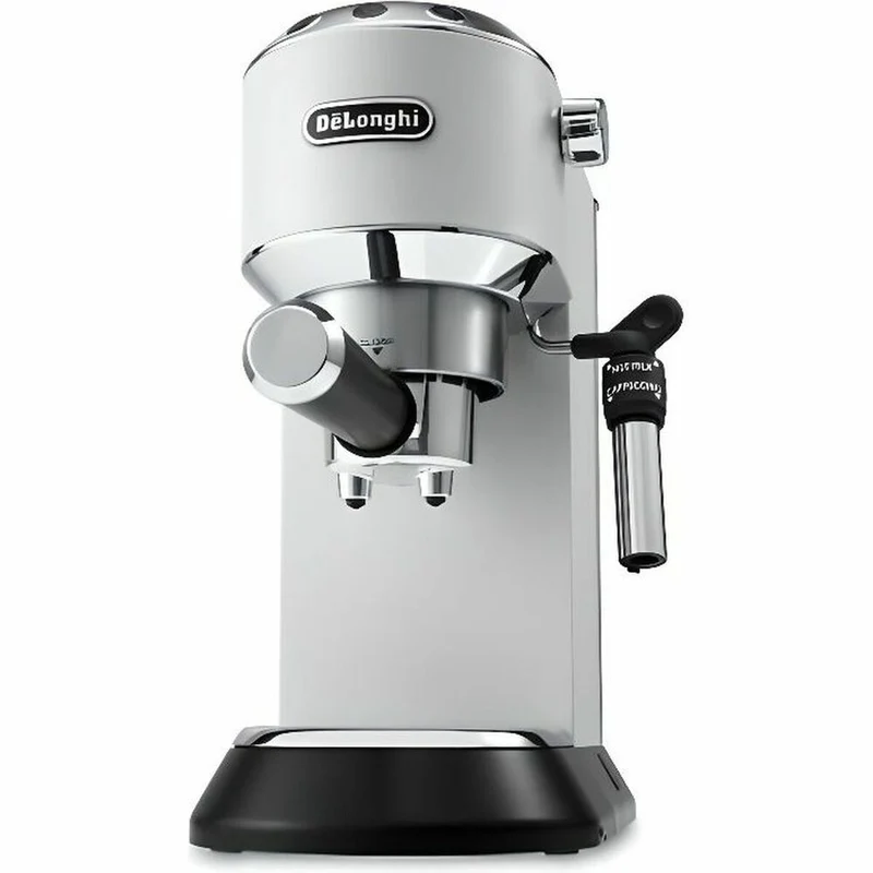 Caffettiera con stantuffo DeLonghi EC 685.W 1300 W Metallo Acciaio inossidabile Plastica Bianco 1 L