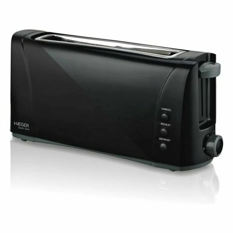 Tostapane Haeger TO-100.007A 1000 W Nero