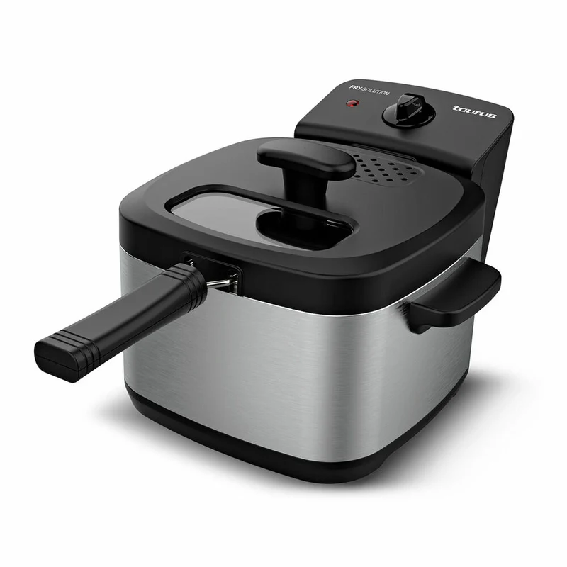 Friggitrice Taurus DF1200 2000 W 1,5 L Nero Argento