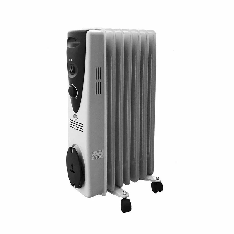 Radiatore a olio (7 camere) EDM 07121 Bianco 1500 W