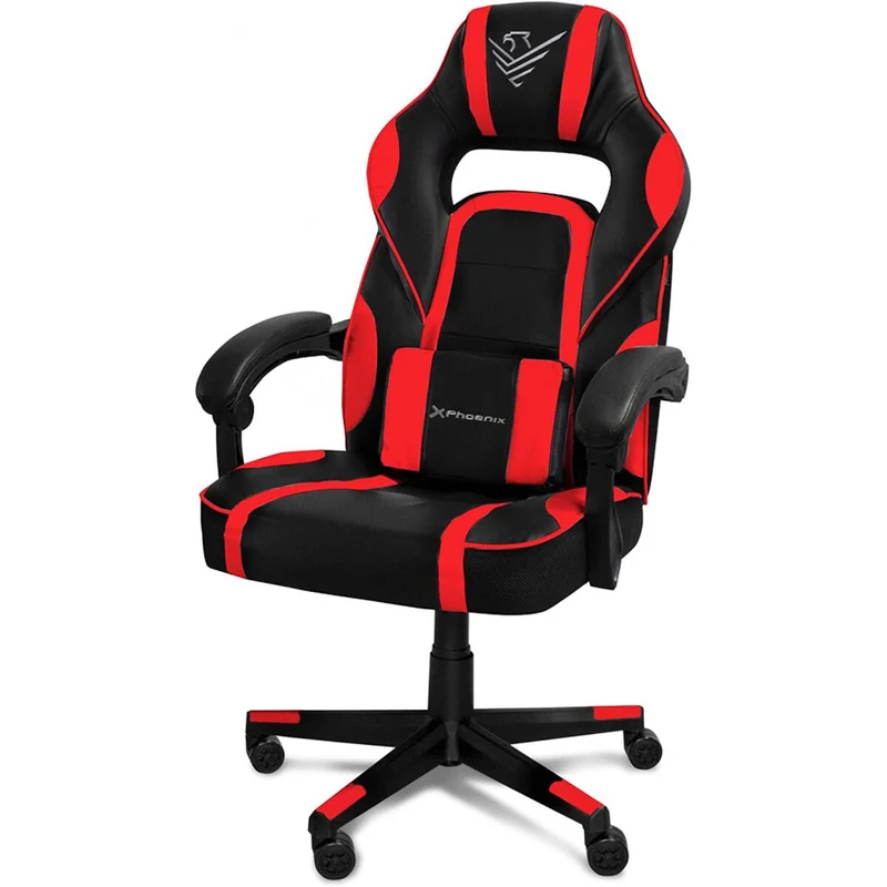 Sedia da gioco Phoenix TROPHY Rosso/Nero