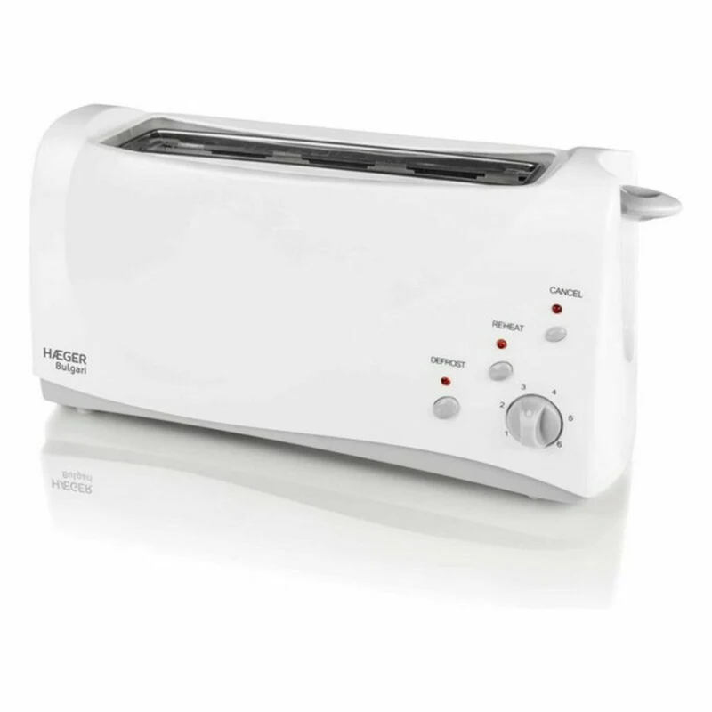 Tostapane Haeger TO-100.008A Multifunzione 1000 W Bianco