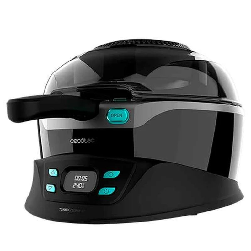 Friggitrice ad aria Cecotec Turbo Cecofry 4D Healthy 1350 W Blu Nero 3 L