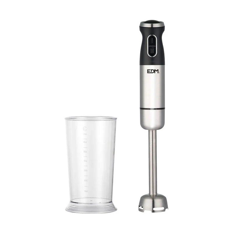Frullatore a Immersione EDM 07646 Nero Argento 800 W