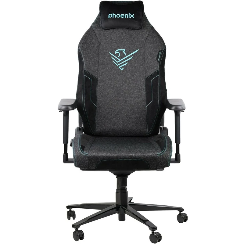 Sedia da gioco Phoenix MONARCH Nera