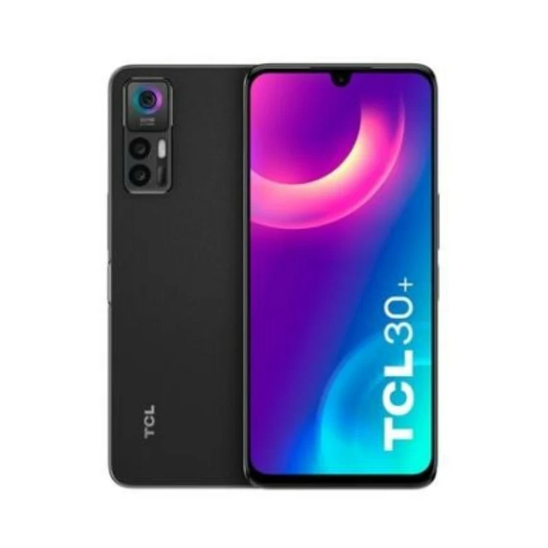 Smartphone TCL TCL 30+ 6,66" Octa Core 4 GB RAM 128 GB Nero 4 GB RAM Octa Core ARM Cortex-A53 128 GB 256 GB