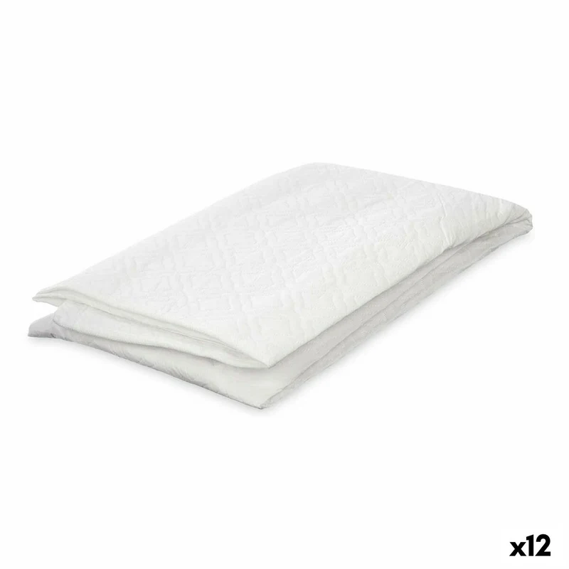 Fodera Protettiva per Lavatrice Bianca 63 x 58 x 85 cm Imbottita (12 Unità)