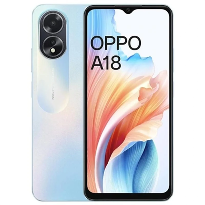 Smartphone Oppo A18 6,5" MediaTek Helio G85 4 GB RAM 128 GB Blu Nero