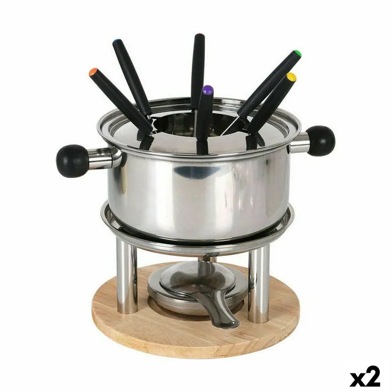 Fonduta Santa Clara Acciaio inossidabile (2 unità)