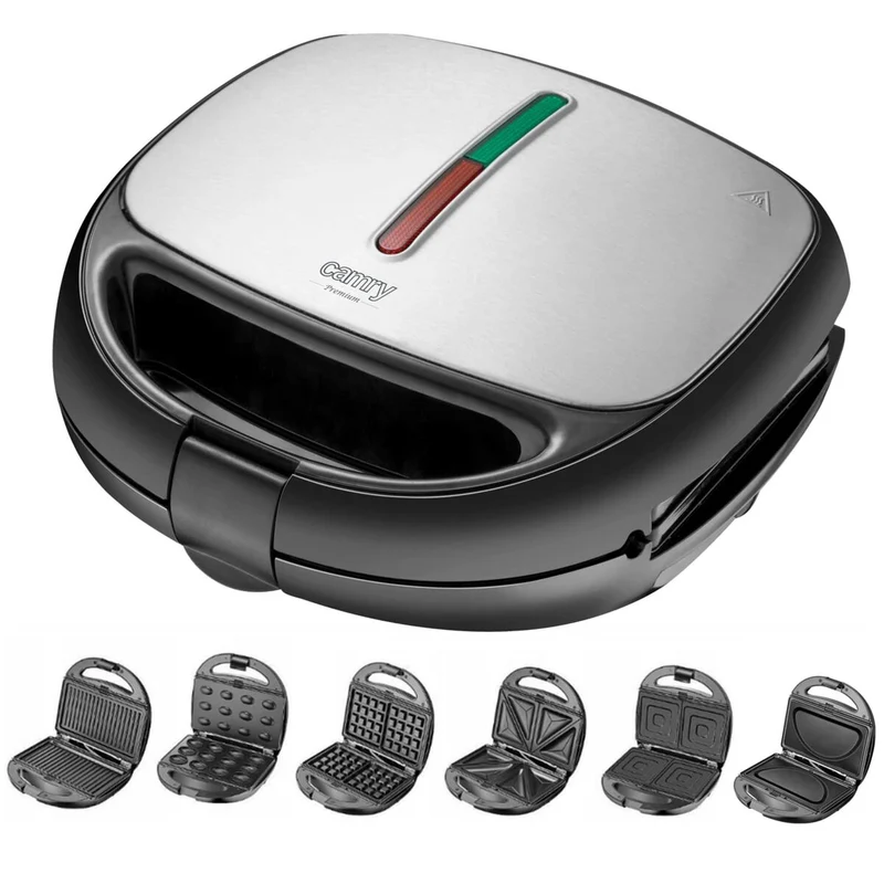 Macchina per panini Adler CR 3057 Nero Argento 1200 W