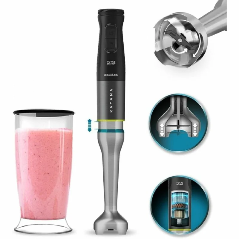 Frullatore ad immersione Cecotec Katana 15 TotalDestroy Vaso G 1500 W