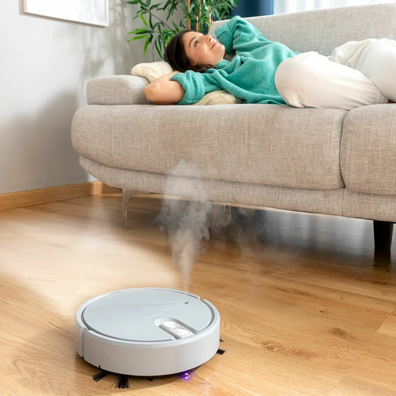 Robot Aspirapolvere Ricaricabile Multifunzione 5 in 1 Varob InnovaGoods