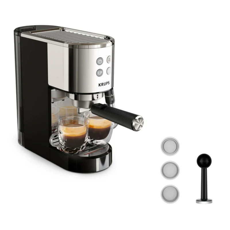 Macchina da caffè manuale Express Krups XP440C 1350 W Acciaio