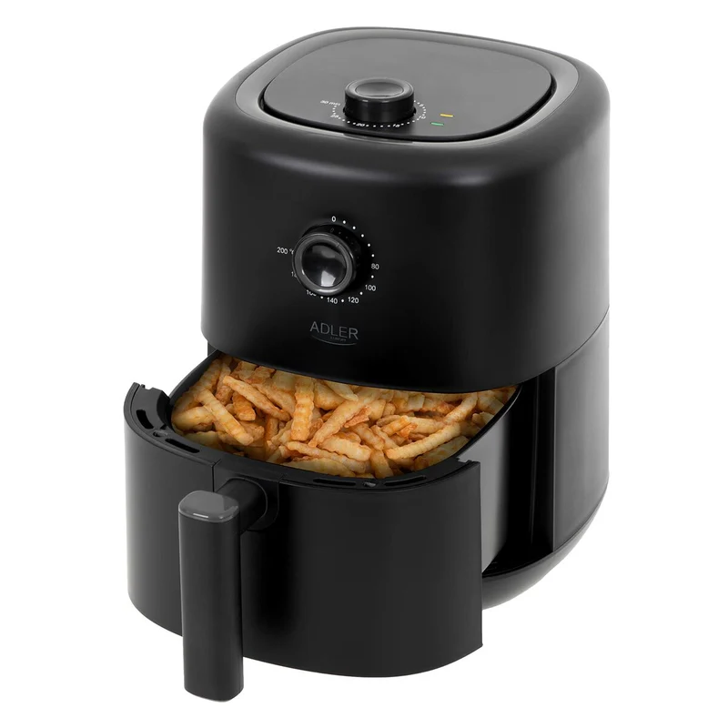 Friggitrice ad aria Adler AD 6310 Nera 1300 W 2200 W 3 L