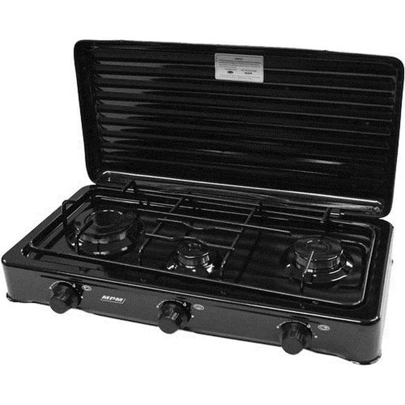 Piano Cottura A Gas Mpm SMILE-KN-03/1KB 57 cm 5200 W