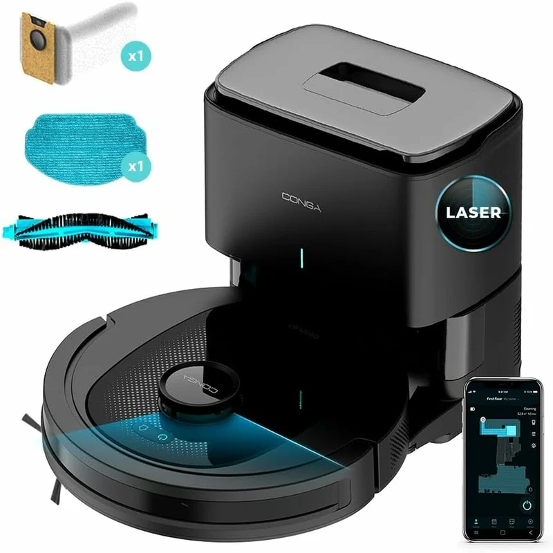 Robot aspirapolvere Cecotec Conga 7490 Ultimate Home Genesis 2600 mAh