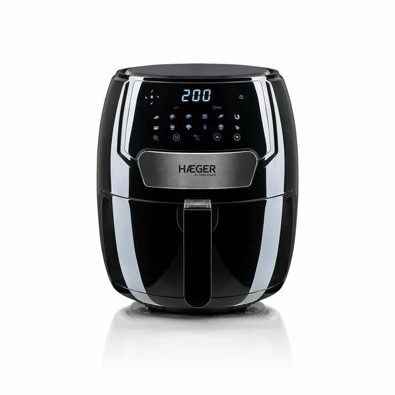 Friggitrice ad aria Haeger AF-D37.003A Nera 1500 W 3,7 L