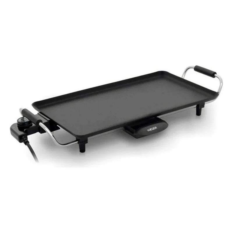 Piastra grill piatta Haeger GR-200.010A Nera 2000 W