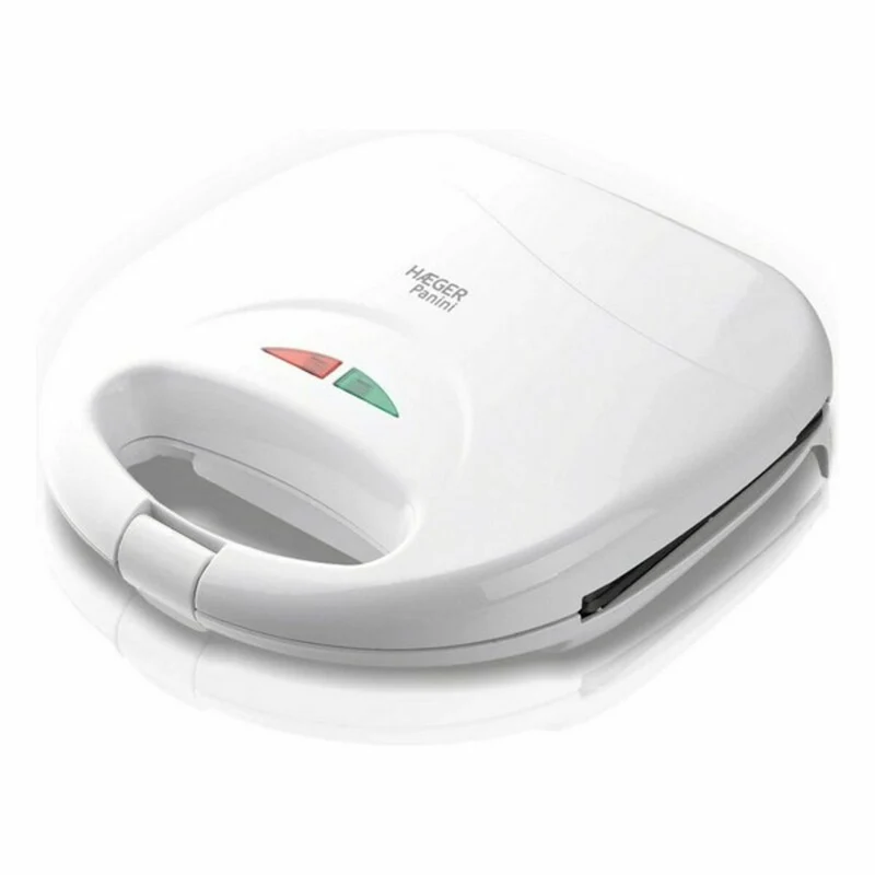 Macchina per panini Haeger SM-75G.007A Bianca 750 W
