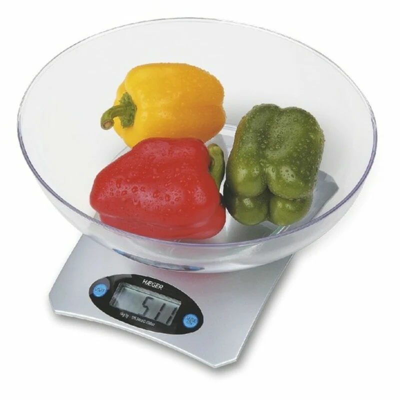 Bilancia da cucina digitale Haeger KS-05B.002B 5 kg Nero