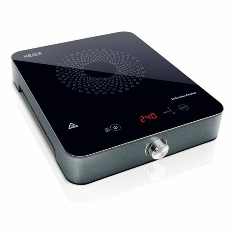 Piastra riscaldante a induzione Haeger HP-IND.002A Nera 2000 W