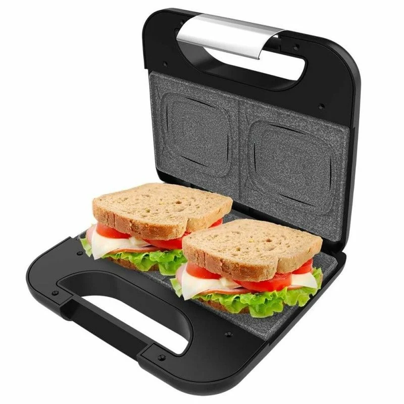 Paniniera Cecotec Rock'nToast Quadrato + 800 W