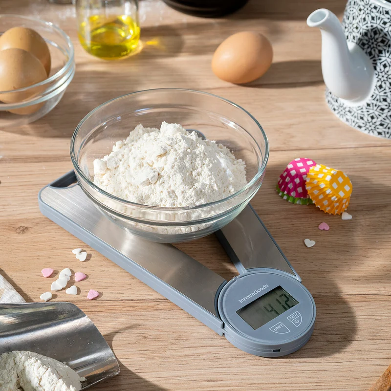 Bilancia da cucina digitale pieghevole Skolden InnovaGoods