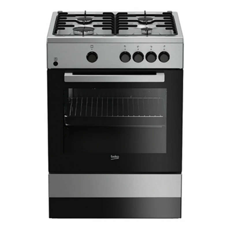 Cucina a gas BEKO 8690842072468 60 cm 64 L Acciaio