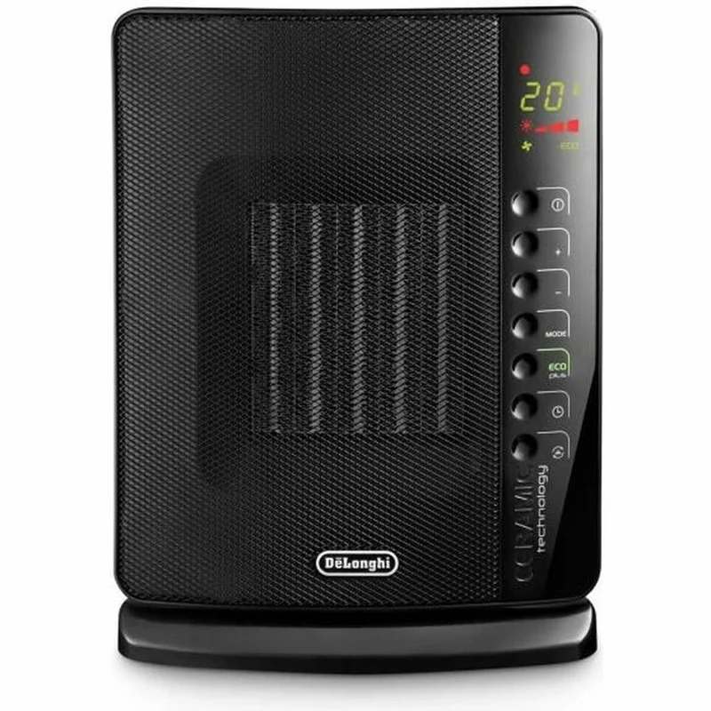 Stufa elettrica in ceramica DeLonghi Nera 2400 W