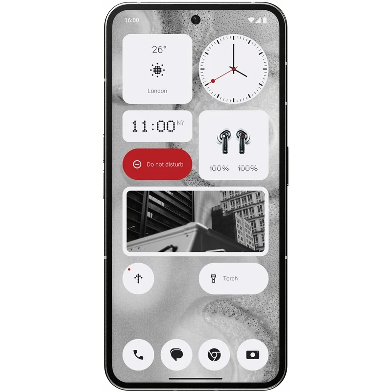 Smartphone Nothing Phone 2 6,7" Bianco 12 GB RAM 256 GB