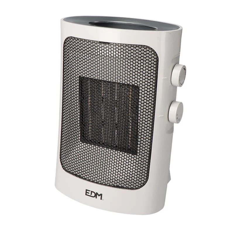 Riscaldatore verticale EDM 07185 Bianco Grigio 1000 - 1500 W