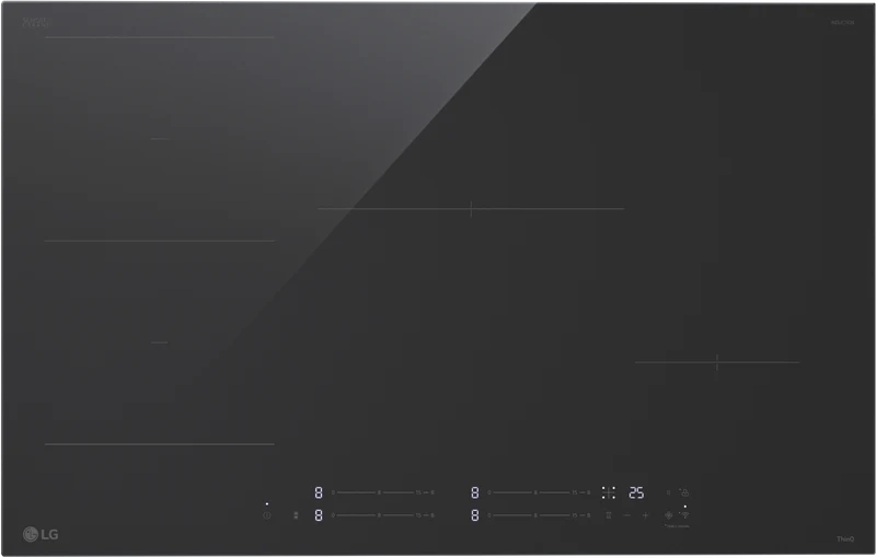 LG 80cm Induction Cooktop 4 Cook Zones, 1 Flex