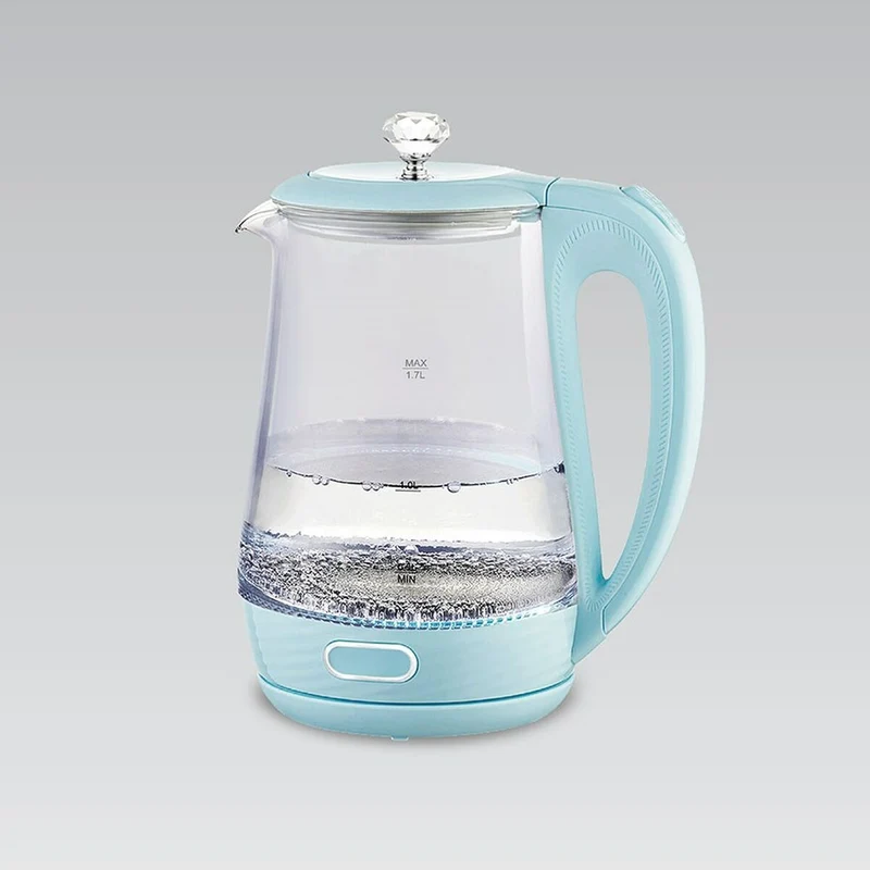 Bollitore Feel Maestro MR-052 Cristallo Blu 2200 W 1,7 L