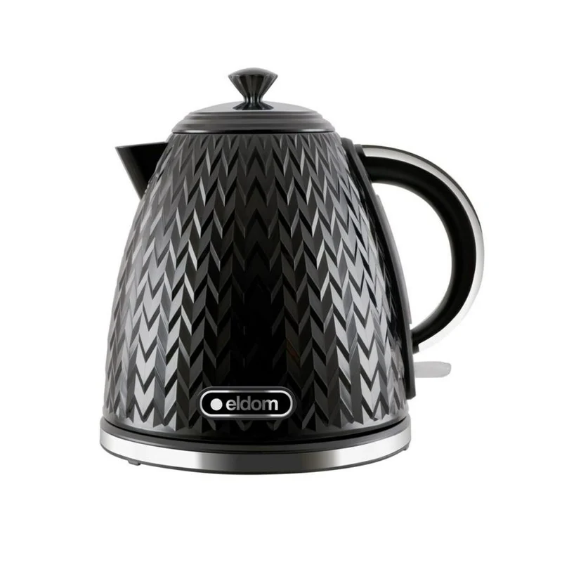 Bollitore Eldom NELA Plastica Nera 1200 W 2000 W 1,7 L