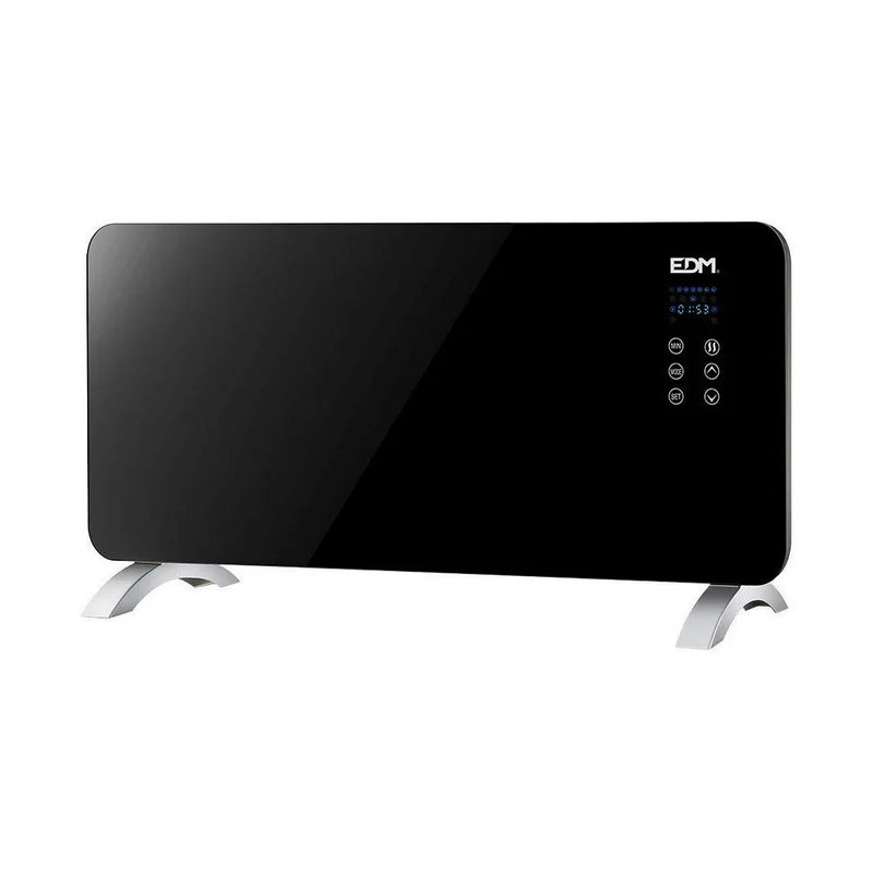 Riscaldatore digitale EDM 07183 07183 Nero 2000 W