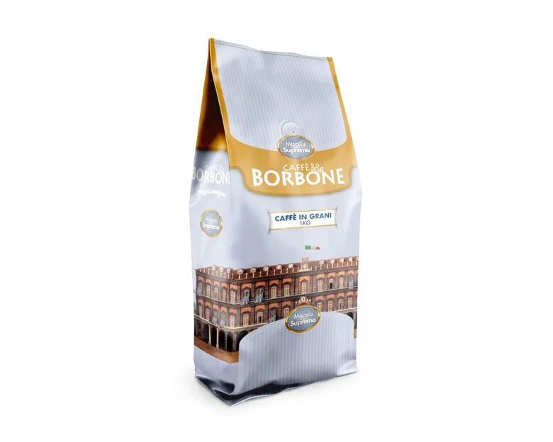 Caffè Borbone in Grani miscela Suprema 1kg, intensità 7